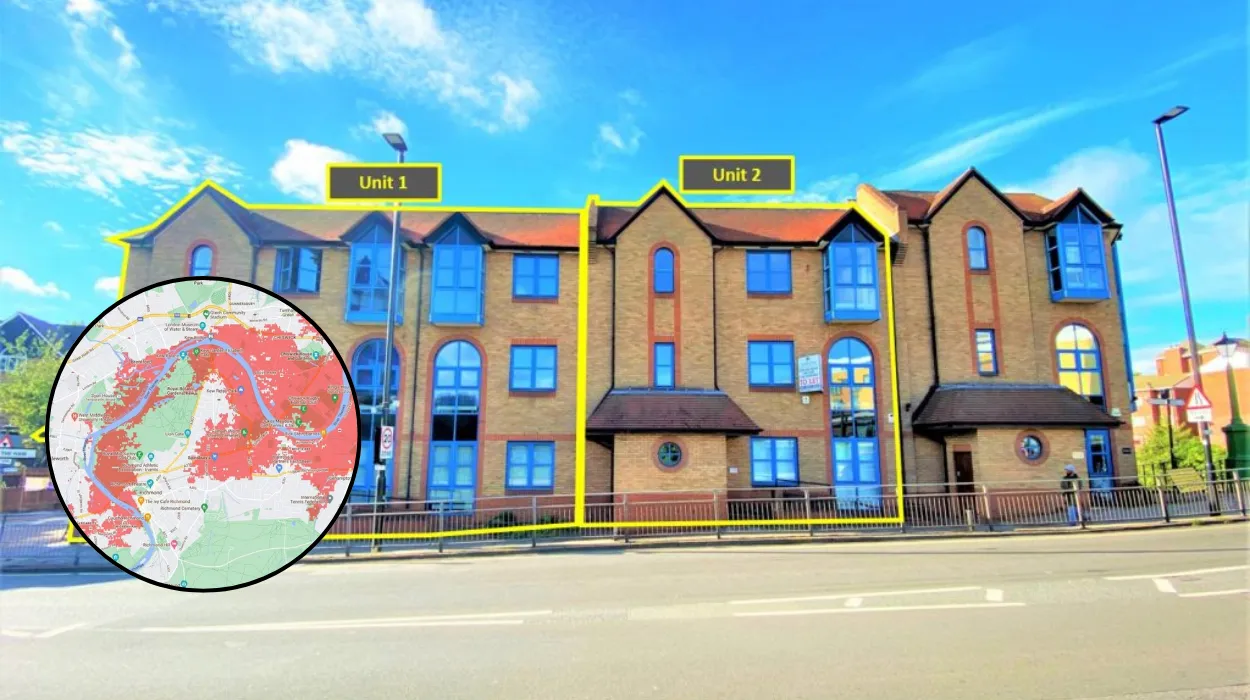 Canal Court Brentford Office to 15 Flats in Flood Risk Zone