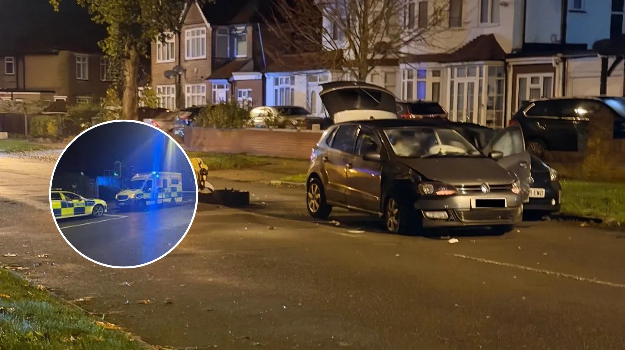 Harrow Weald Collision on College Avenue - 15 Nov 2025