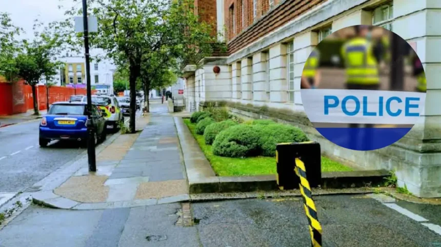 Rude graffiti over Shepherds Bush wall prompts police appeal in West London