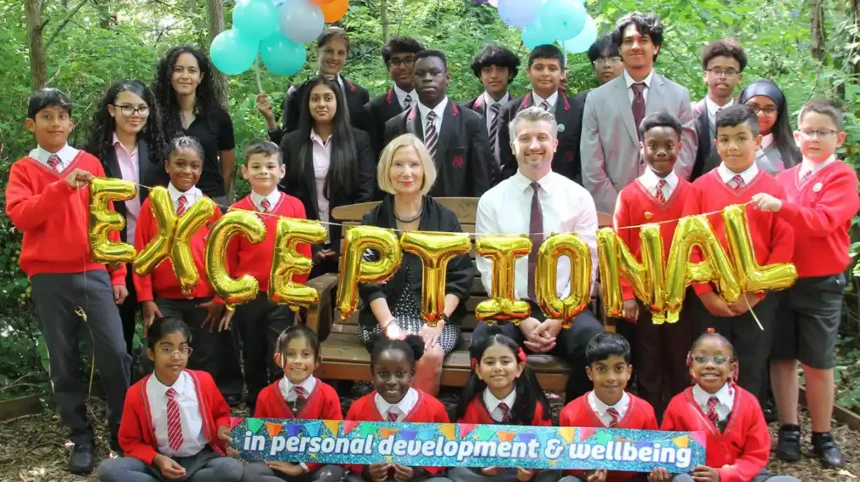 Ark Academy Wembley Rated Exceptional for Pupil Development