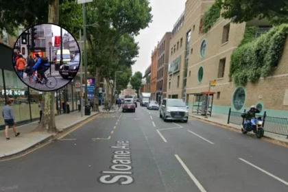 Cyclist Runs Red Lights With Children | West London 2026