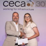Gabriela Named Most Promising Trainee Civil Engineer at CECA Southern Awards