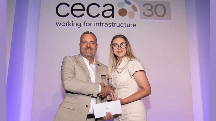 Gabriela Named Most Promising Trainee Civil Engineer at CECA Southern Awards