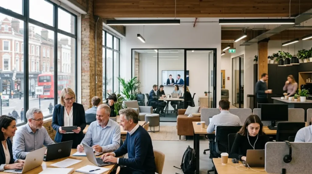 What are co-working spaces in West London?