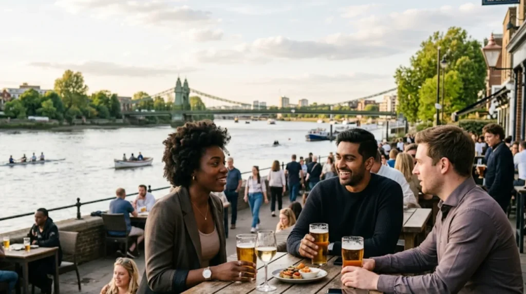 What lifestyle and leisure options does West London offer young professionals?