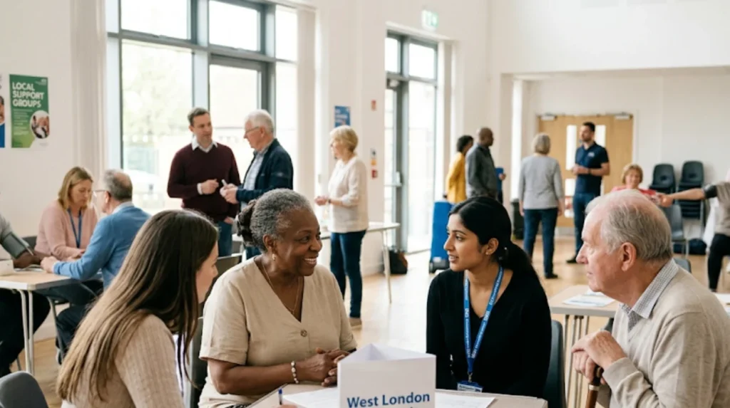 What makes West London wellness community-based?