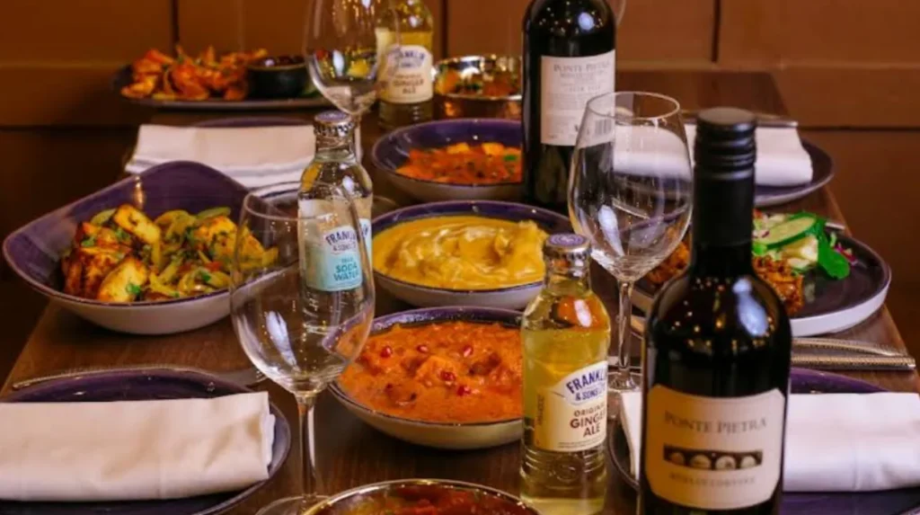 Why does West London rank well for Indian dining?