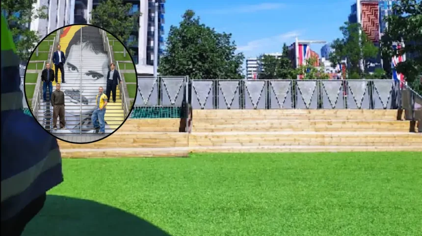 Freddie Mercury Mural Unveiled at Wembley Park 2026