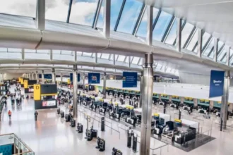 Heathrow Passenger Numbers Fall in Peak Summer, West London 2026