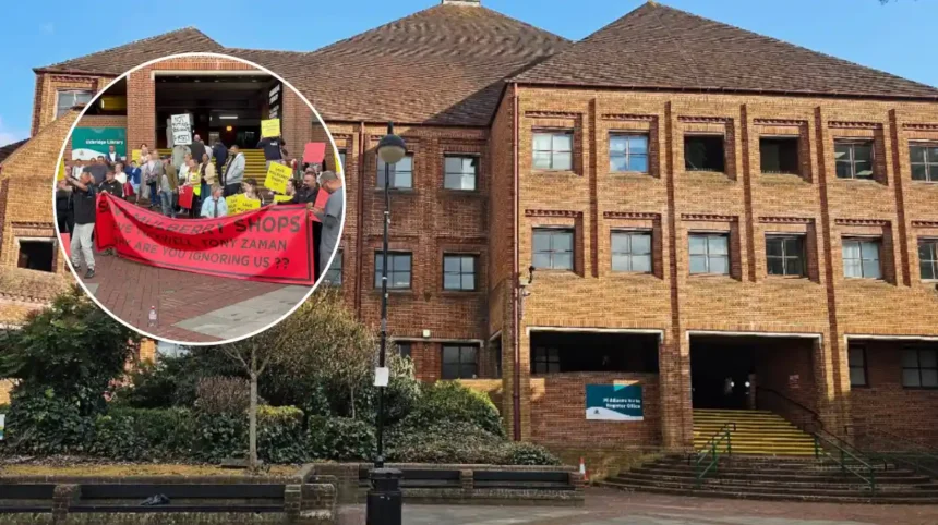 Hillingdon Shop Owners Protest Council Rent Hikes in Hillingdon 2026