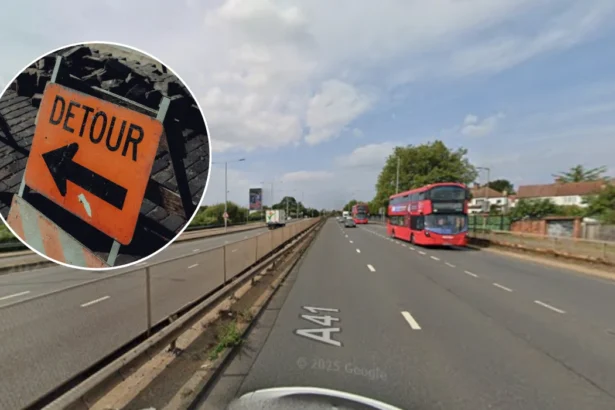 Major A41 Brent Cross Flyover Disruption Continues In Brent 2026