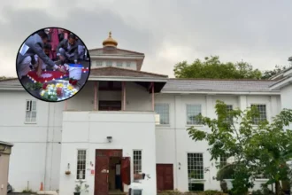 Nepal Flood Vigil Held at Laxminarayan Temple in Hounslow 2026