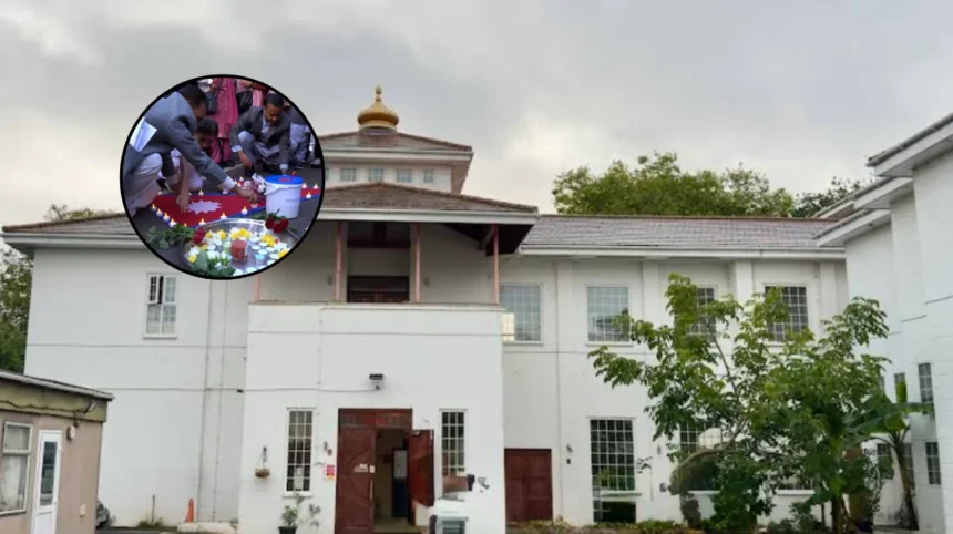 Nepal Flood Vigil Held at Laxminarayan Temple in Hounslow 2026