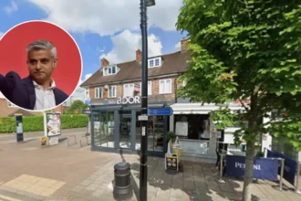 Sadiq Khan Enjoys Sunday Brunch in Hatch End Cafe, Harrow 2026
