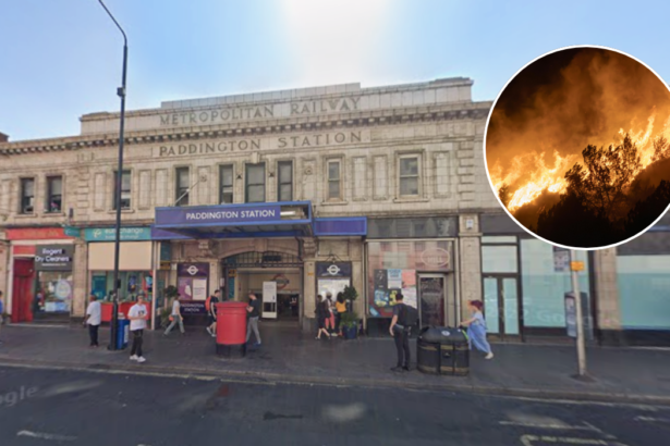 Train Lines Suspended After Major Trackside Fire West London 2026