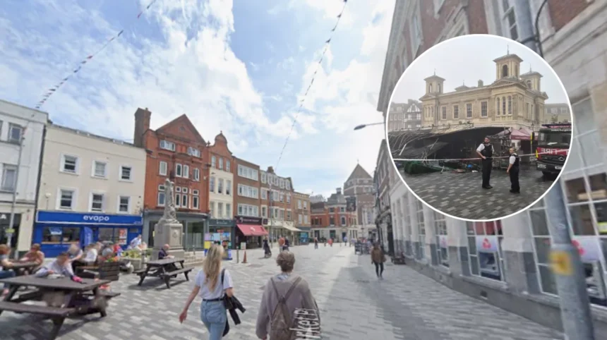 Eight Evacuated as Fire Destroys Historic Market in South West London 2026