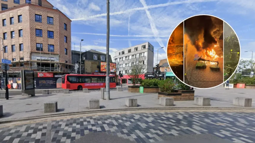 Historic Kingston Market Fire Destroys Ancient Stalls in South West London 2026