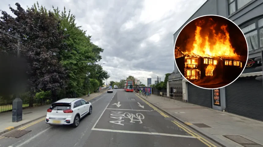 House Fire Shuts A404 Harrow Road Disrupting Traffic in Wembley 2026