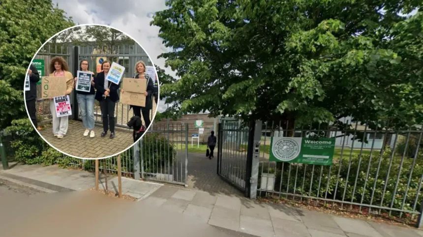 Parents fight Kew Riverside Primary School closure in Richmond 2026