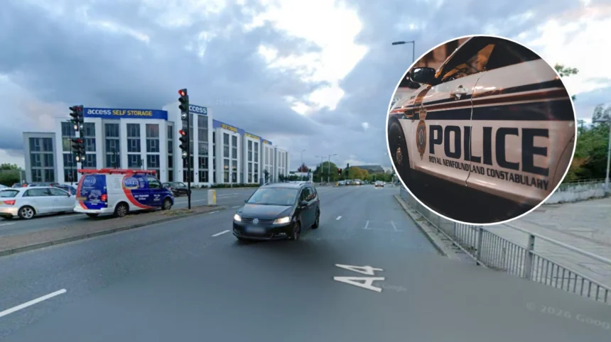 Police Incident Blocks West London Road 2026