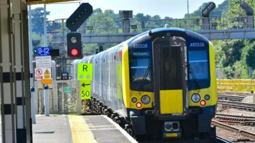 SWR Waterloo Rail Disruption Weekend Engineering Works London 2026