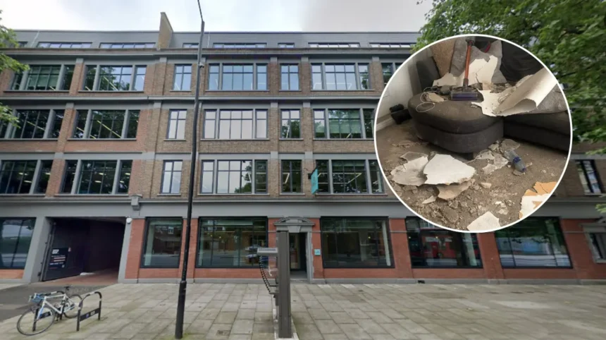 Tenant Forced Into Travelodge After Ceiling Collapses in West London 2026