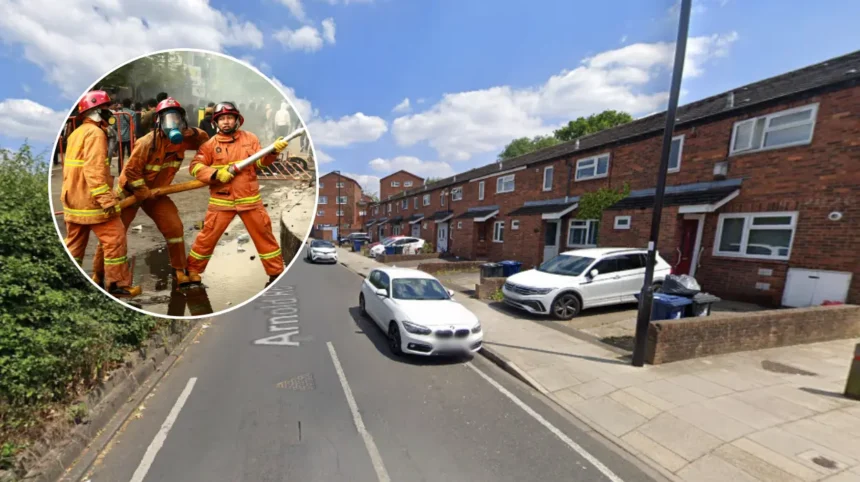 Three Taken to Hospital After Major Northolt House Fire 2026