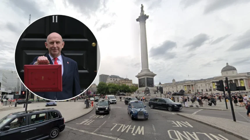 UK Chancellor John Healey Announces Minimum Wage Rise In London 2026